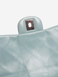 Duck egg 2014 lambskin quilted Coco Soft Flap bag Shoulder bags Chanel 