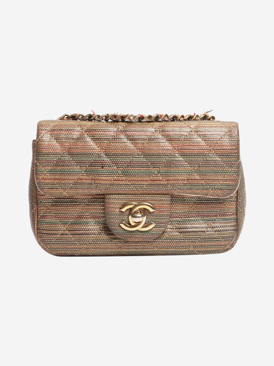 Gold 2015 mini Classic Single Flap bag Cross-body bags Chanel 