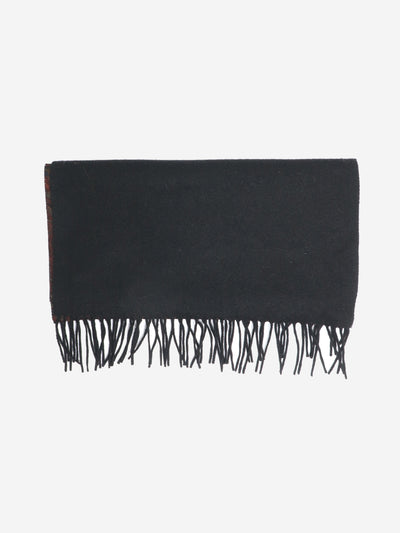 Maroon cashmere paisley scarf Scarves Loro Piana 