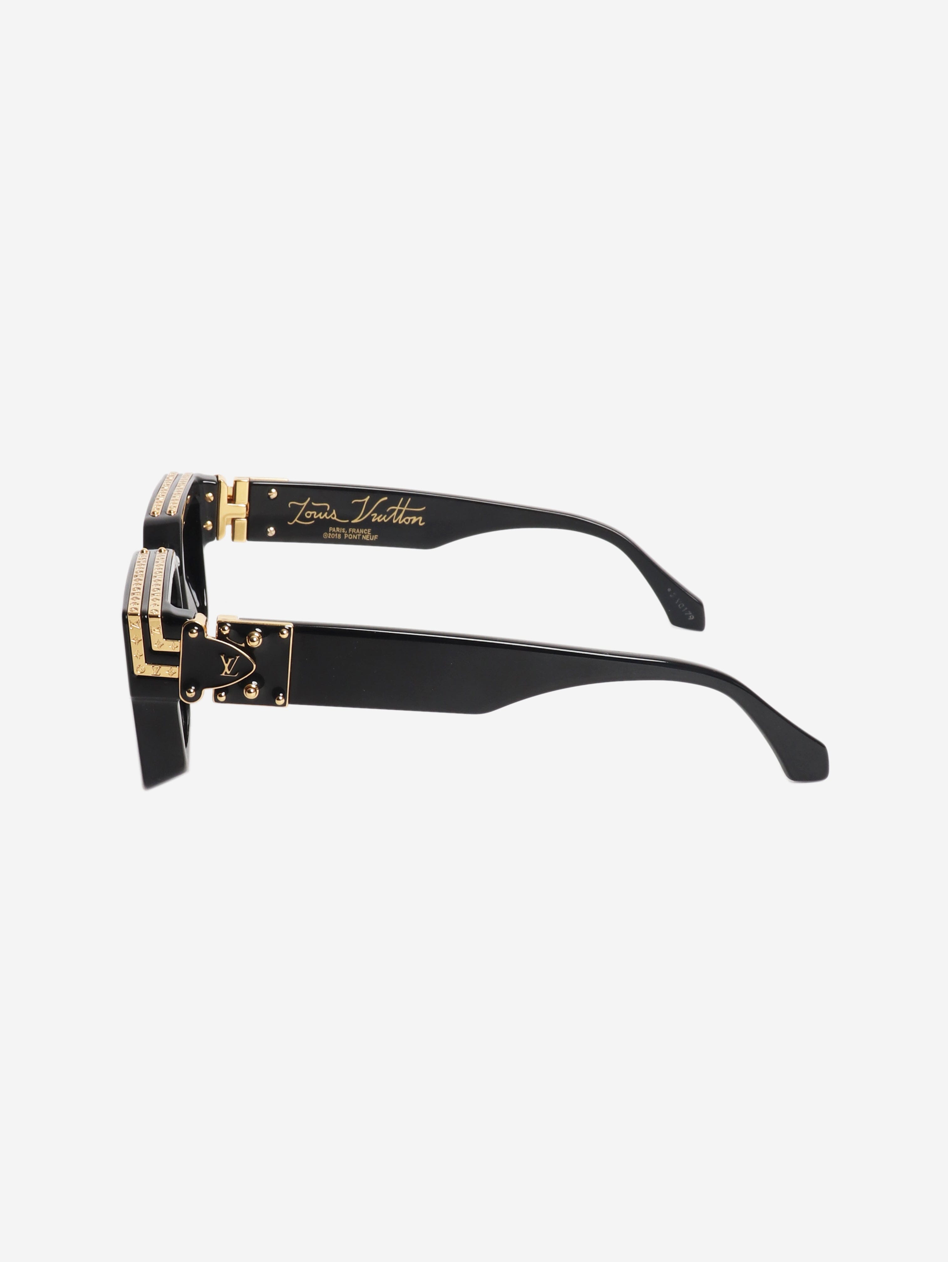 Black 1.1 Millionaires sunglasses Sunglasses Louis Vuitton 