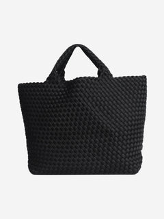 Onyx medium St Barths woven tote Tote Bags NAGHEDI 