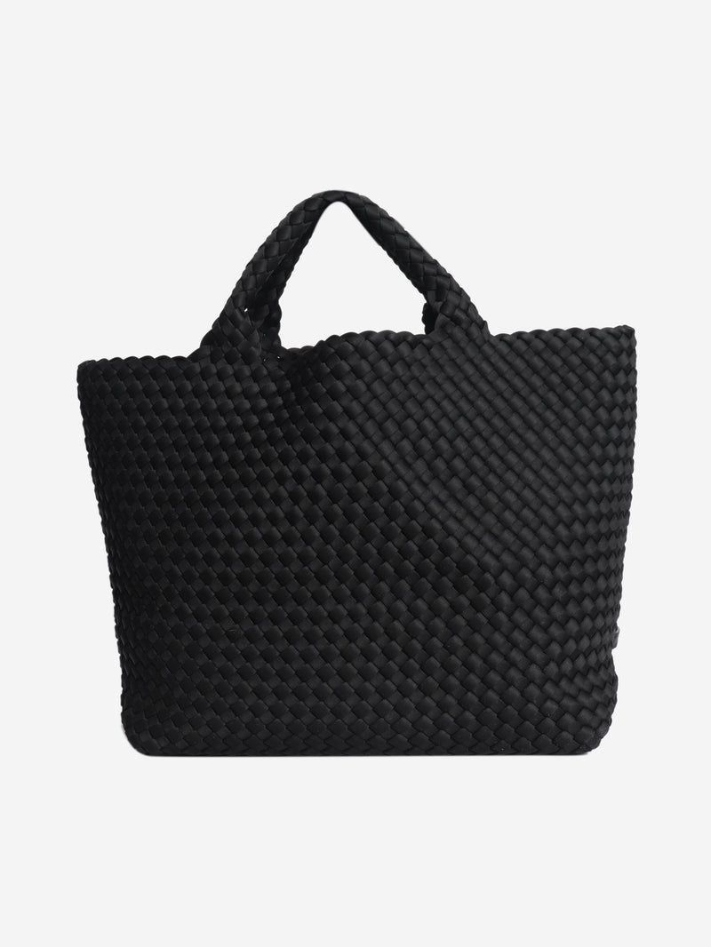Onyx medium St Barths woven tote Tote Bags NAGHEDI 