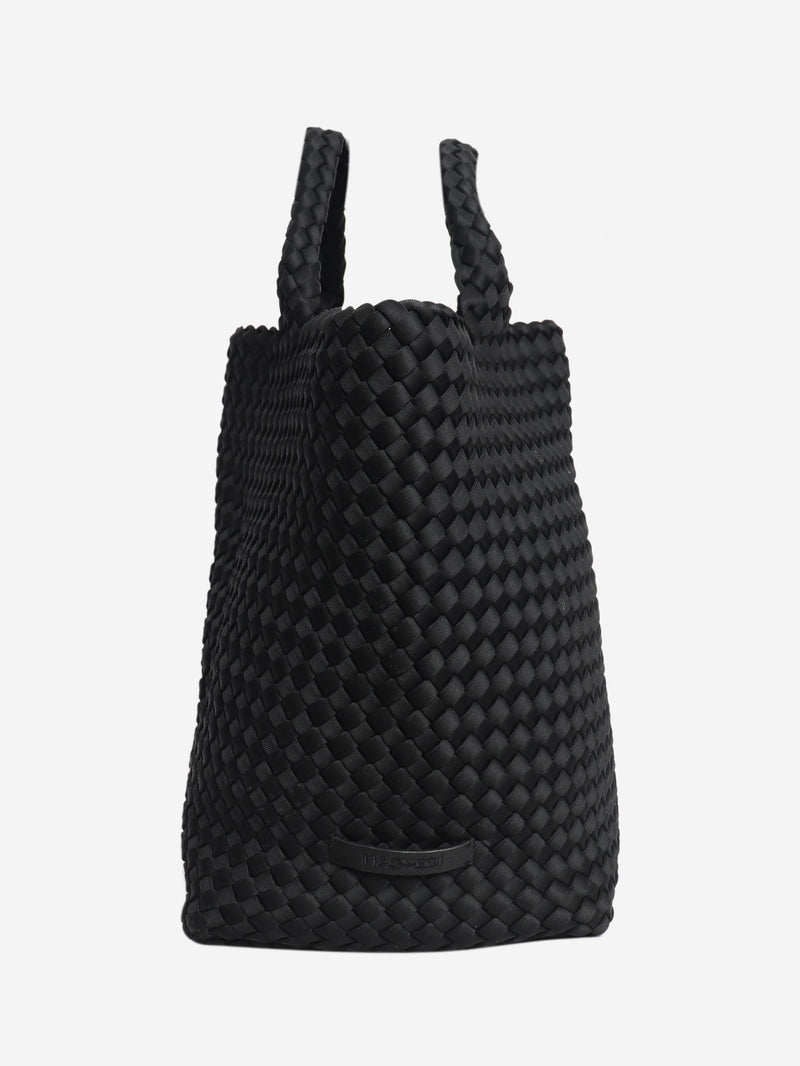 Onyx medium St Barths woven tote Tote Bags NAGHEDI 