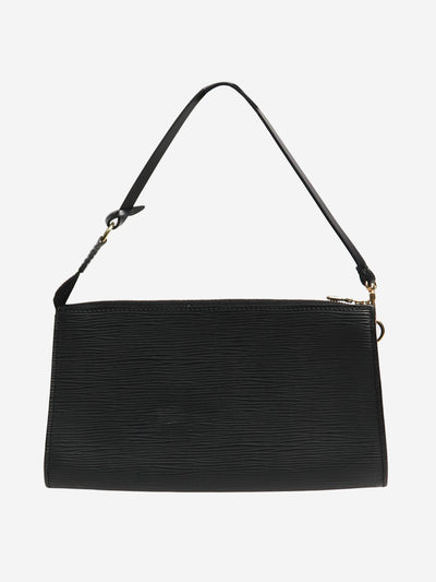 Black EPI leather bag Top Handle Bags Louis Vuitton 
