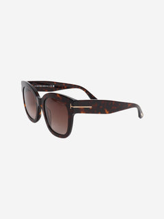 Brown Beatrix-02 tortoise shell sunglasses Sunglasses Tom Ford 