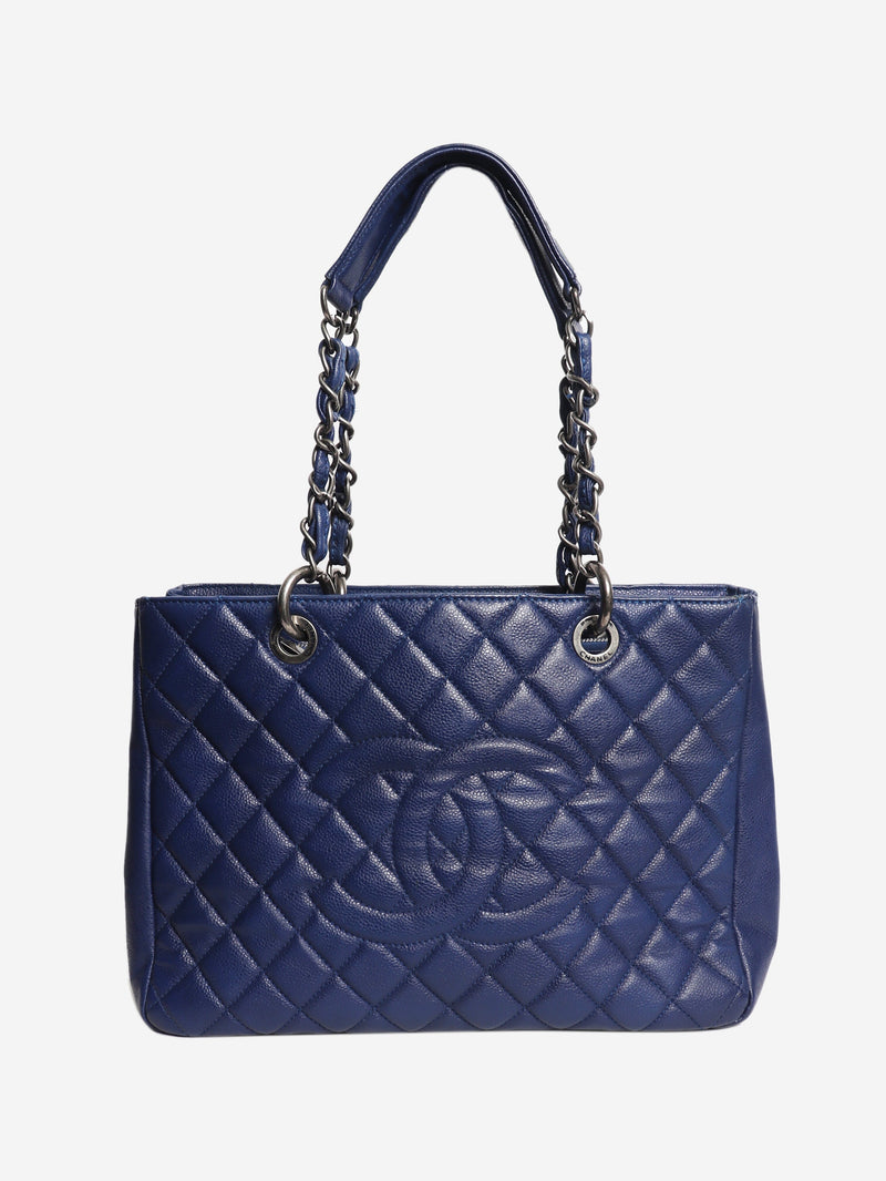 Navy 2009 caviar GST tote Tote Bags Chanel 
