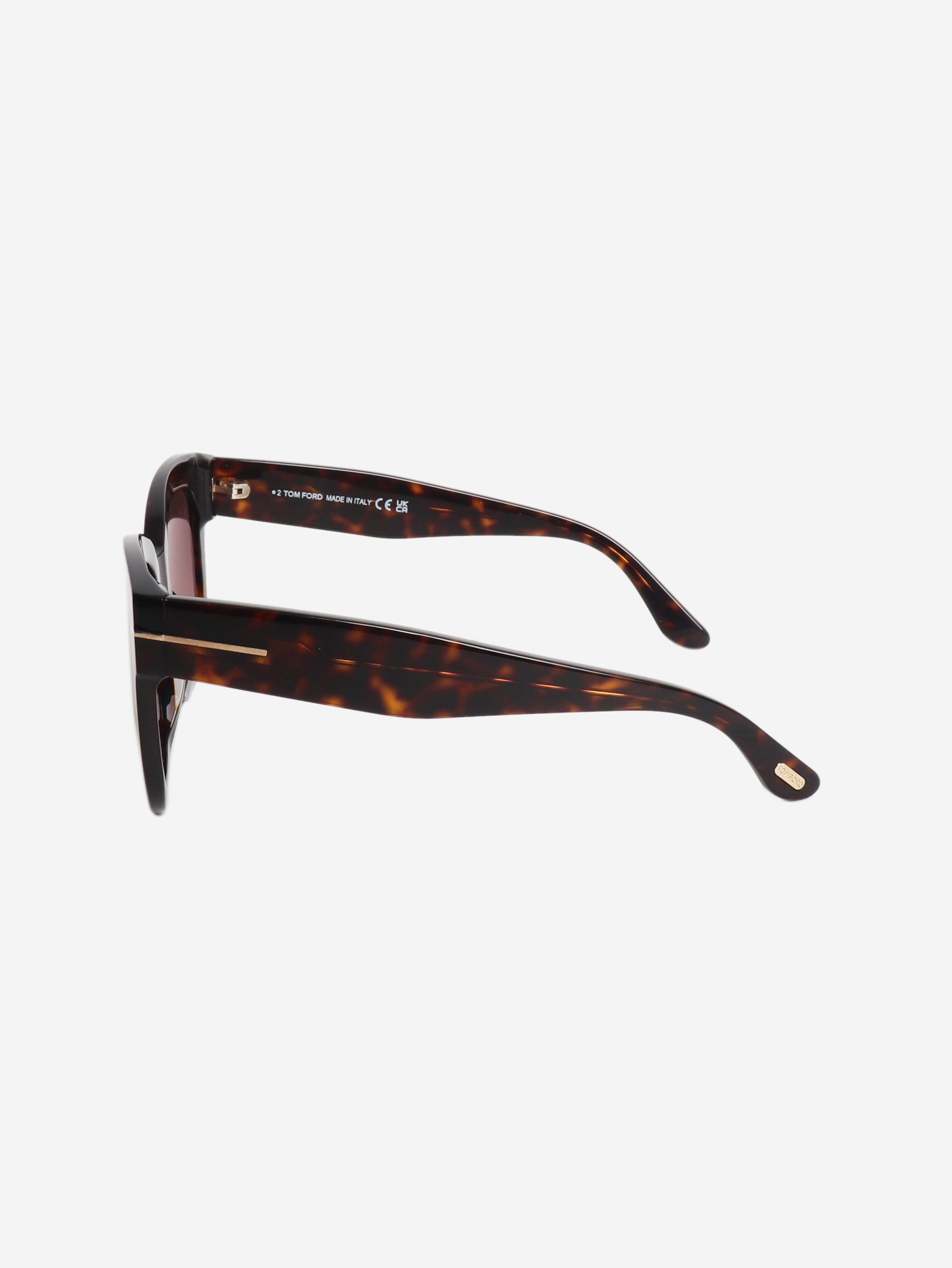 Brown Beatrix-02 tortoise shell sunglasses Sunglasses Tom Ford 
