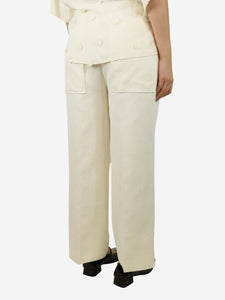 Joseph Cream Brod trousers - size UK 14