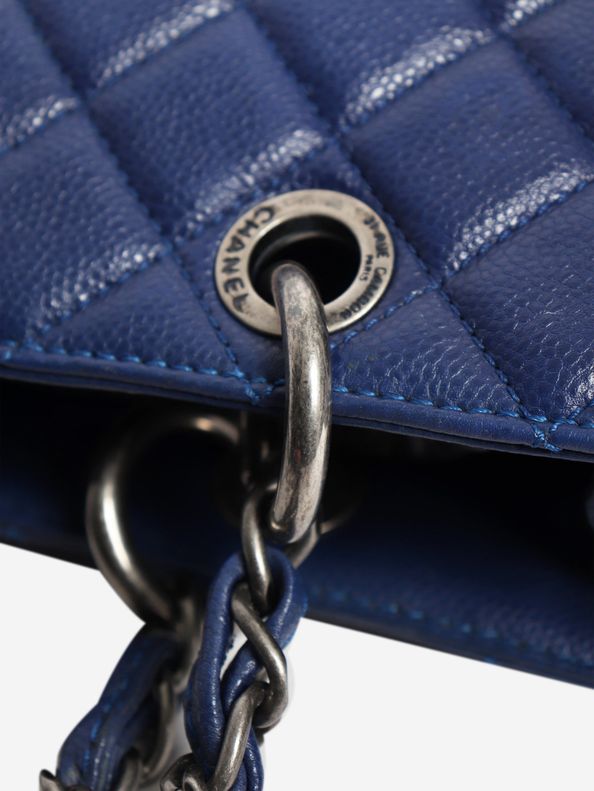 Navy 2009 caviar GST tote Tote Bags Chanel 