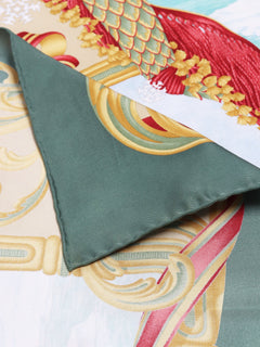 Multicolour north pole silk scarf Scarves Salvatore Ferragamo 