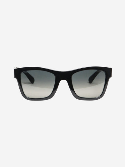 Black square-frame folding sunglasses Sunglasses Chanel 