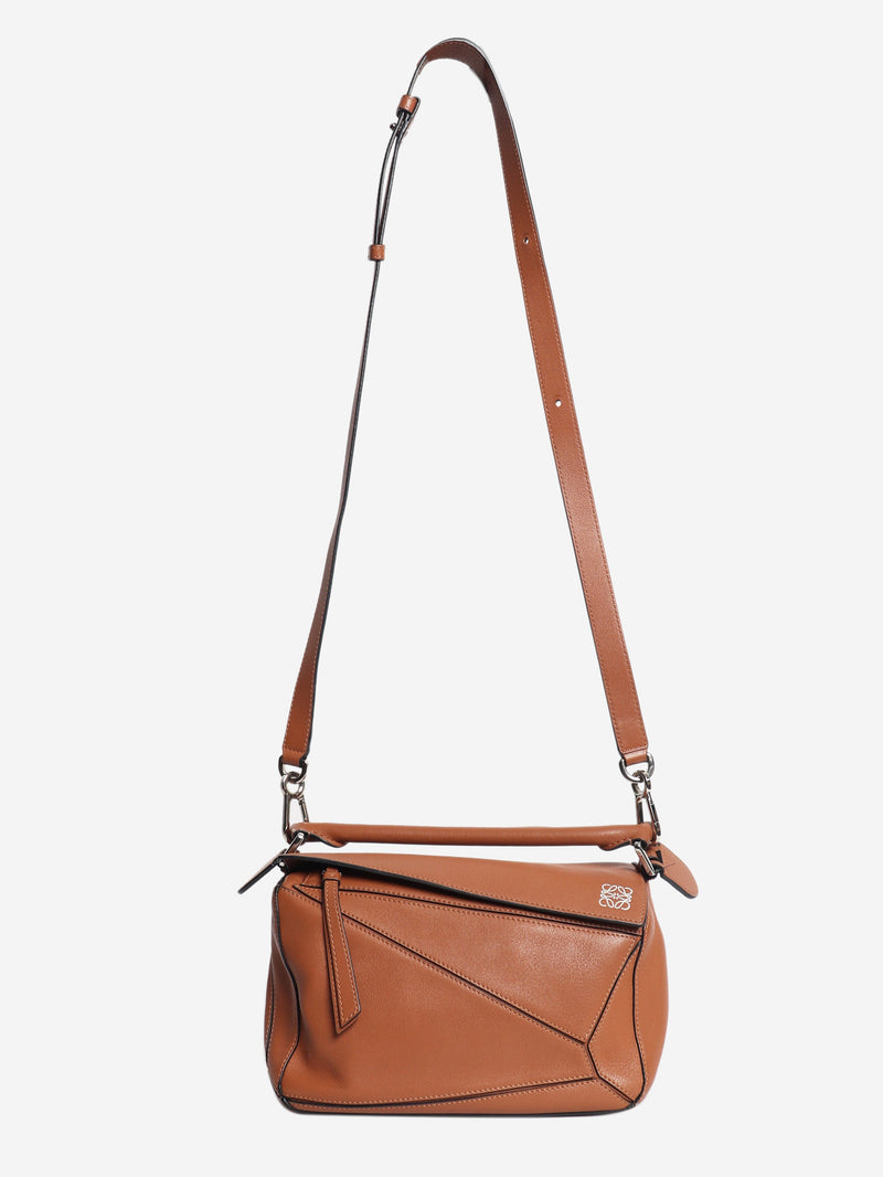 Brown small Puzzle bag Shoulder bags Loewe 