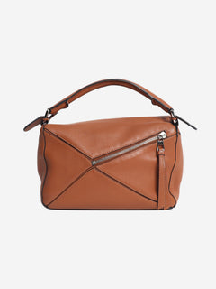Brown small Puzzle bag Shoulder bags Loewe 