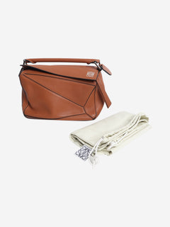Brown small Puzzle bag Shoulder bags Loewe 