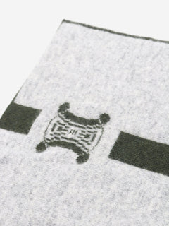 Green Triomphe wool-blend scarf Scarves Celine 