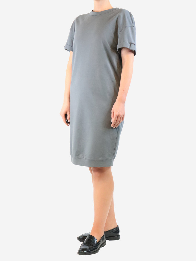 Grey t-shirt dress - size M Dresses Brunello Cucinelli 