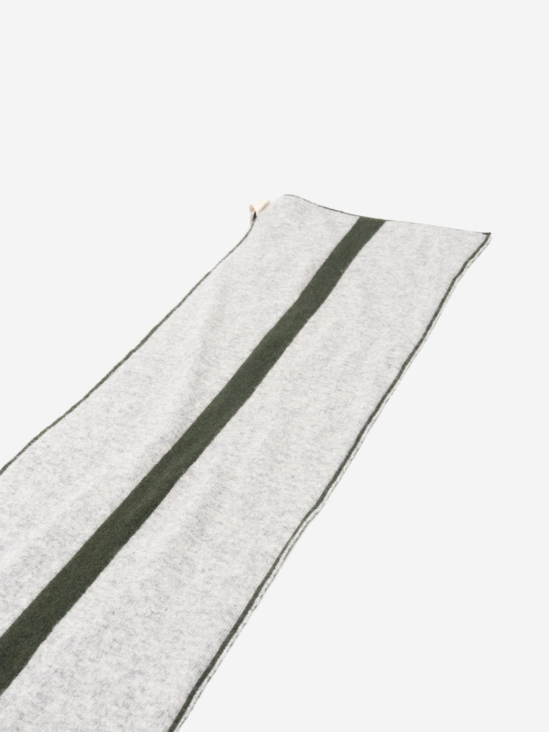 Green Triomphe wool-blend scarf Scarves Celine 
