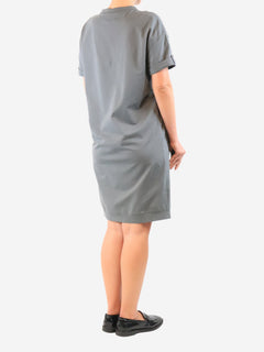 Grey t-shirt dress - size M Dresses Brunello Cucinelli 