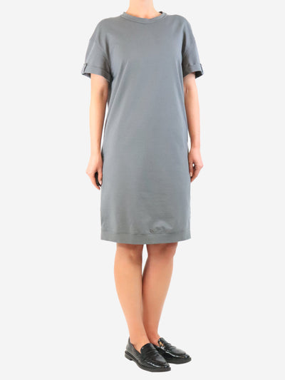 Grey t-shirt dress - size M Dresses Brunello Cucinelli 