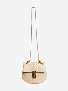 Neutral Python Drew shoulder bag Shoulder bags Chloe 