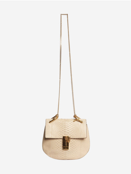 Neutral Python Drew shoulder bag alternate image