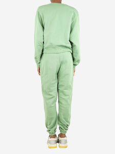 The Frankie Shop Green sweat shirt and joggers set - size XS