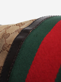 Brown GG canvas web Boston bag Shoulder bags Gucci 
