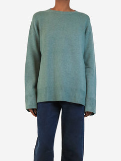 Green wool-blend jumper - size XS Knitwear The Row 