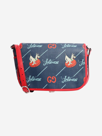 Blue coated canvas shoulder bag Shoulder bags Gucci x The Jetsons 