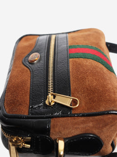 Brown suede Ophidia mini shoulder bag Shoulder bags Gucci 