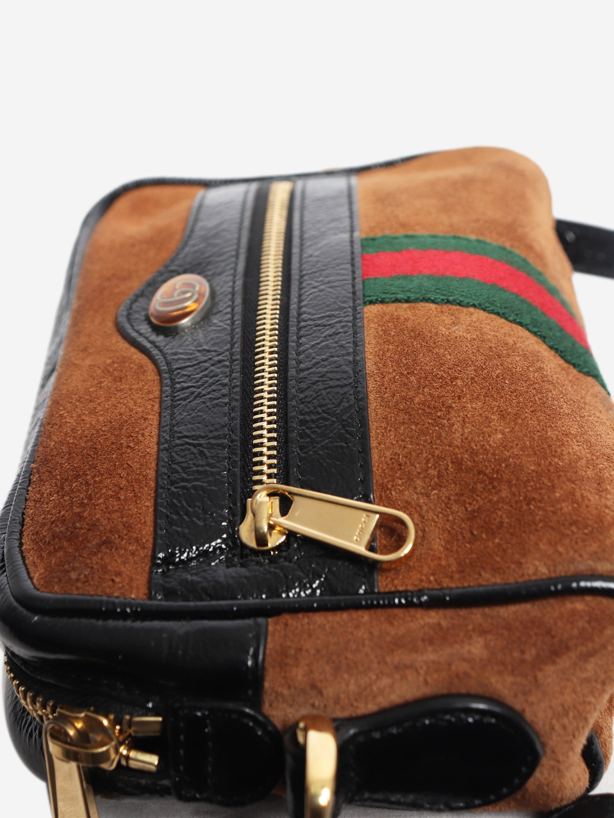 Brown suede Ophidia mini shoulder bag Shoulder bags Gucci 
