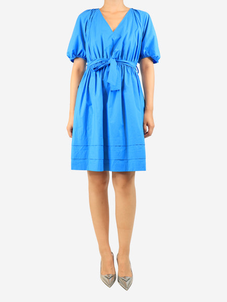 Marella Blue ribber dress - size UK 10 product image