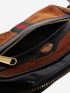 Brown suede Ophidia mini shoulder bag Shoulder bags Gucci 