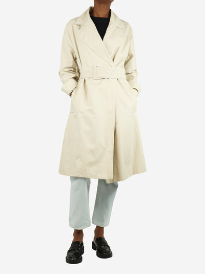 Joseph Neutral trench coat with belt - size UK 6 Coats & Jackets Joseph 