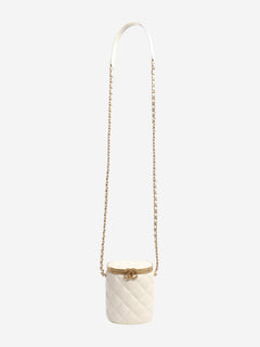 Cream quilted Crown Box crossbody bag Cross-body bags Chanel 
