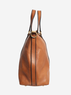 Brown medium Rania bag