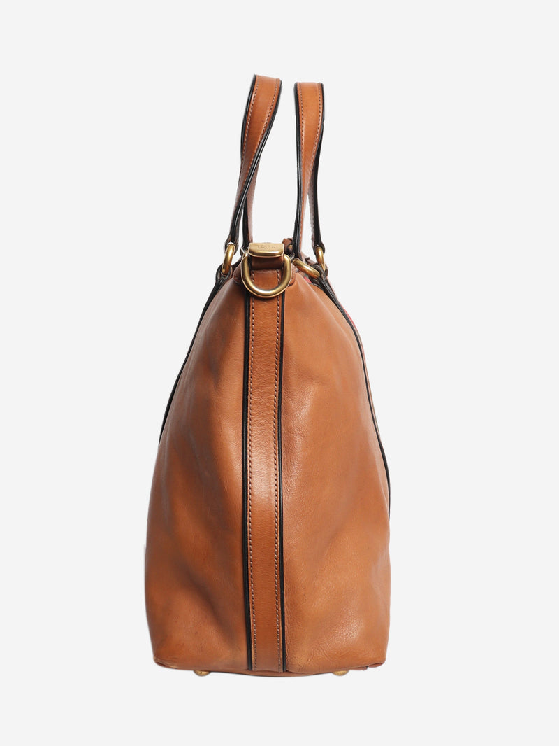 Brown medium Rania bag