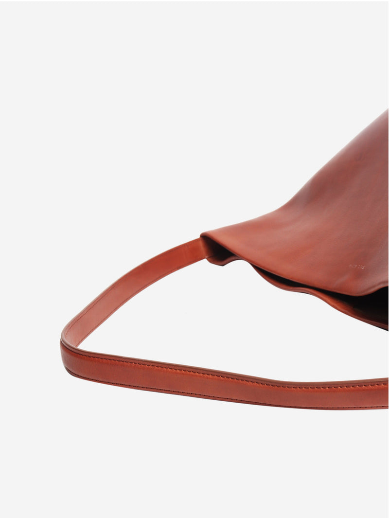 Brown leather shoulder bag Tote Bags The Row 