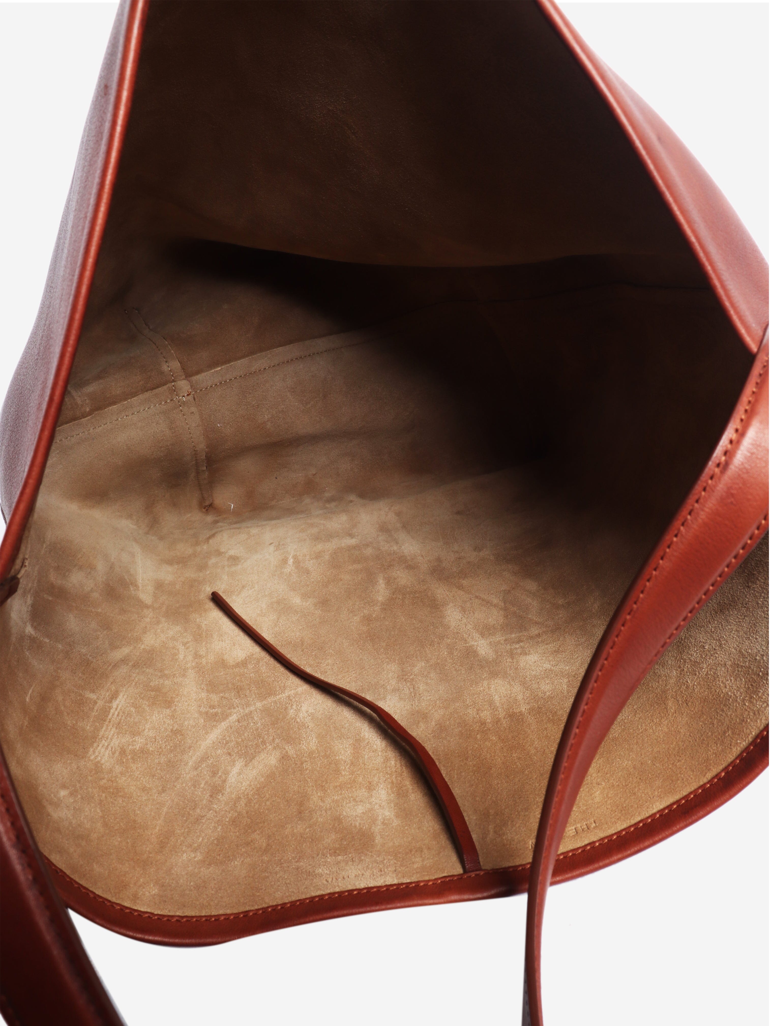 Brown leather shoulder bag Tote Bags The Row 