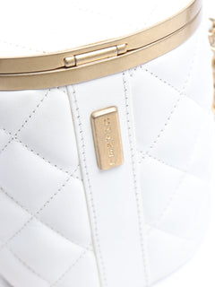 Cream quilted Crown Box crossbody bag Cross-body bags Chanel 