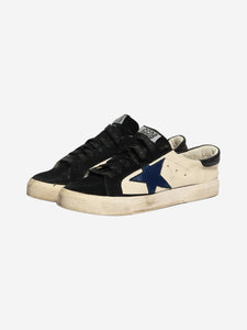 Golden Goose Black and white star trainers - size EU 37 (UK 4)