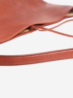 Brown leather shoulder bag Tote Bags The Row 