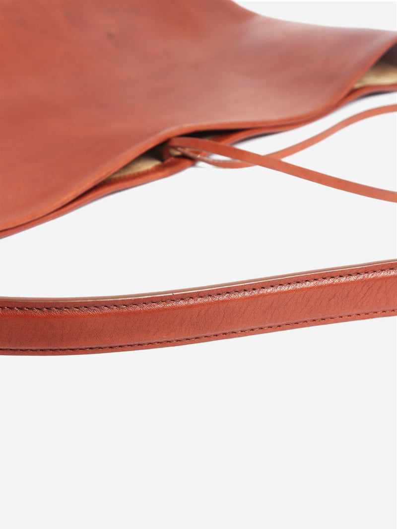 Brown leather shoulder bag Tote Bags The Row 