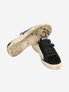 Golden Goose Black and white star trainers - size EU 37 (UK 4)