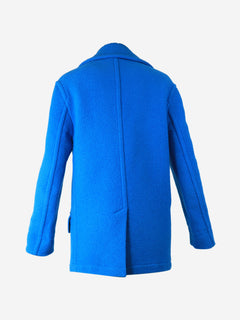 Blue double-breasted wool peacoat - size UK 6 Coats & Jackets Marni 