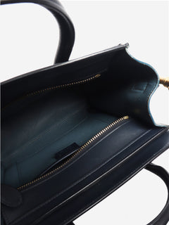 Blue tri-colour Nano Luggage tote