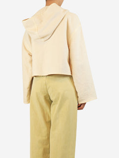 Cream hooded duffle coat - size UK 8 Coats & Jackets Celine 