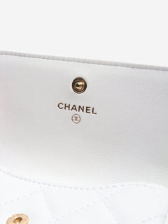 White diamond quilted caviar 2021 faux pearl mini crossbody bag Wallets, Purses & Small Leather Goods Chanel 