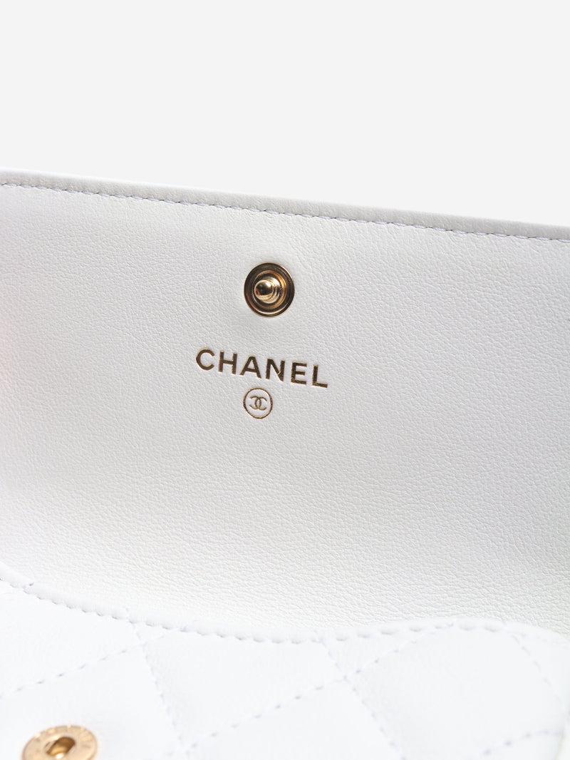 White diamond quilted caviar 2021 faux pearl mini crossbody bag Wallets, Purses & Small Leather Goods Chanel 