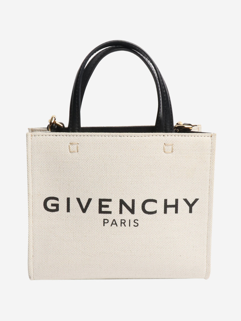 Neutral mini G-Tote Tote Bags Givenchy 
